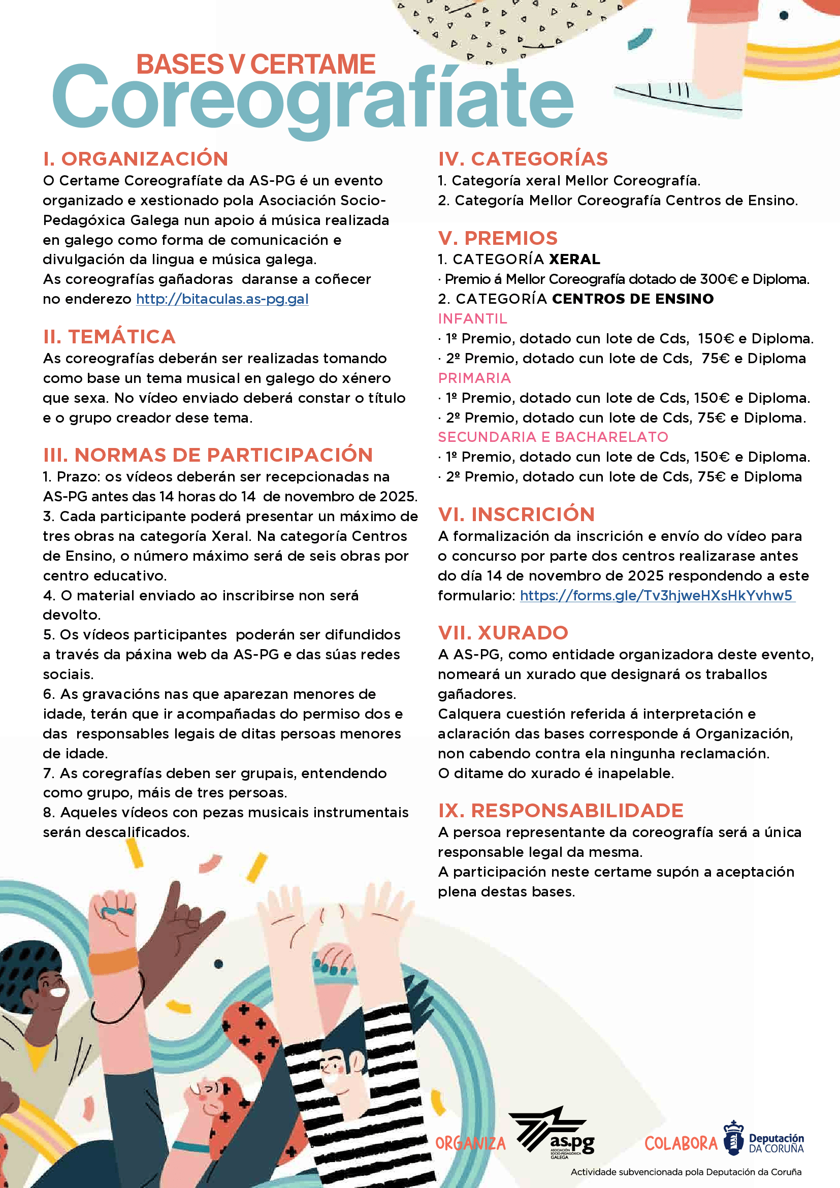 Coreografate 2025 . Categora Xeral